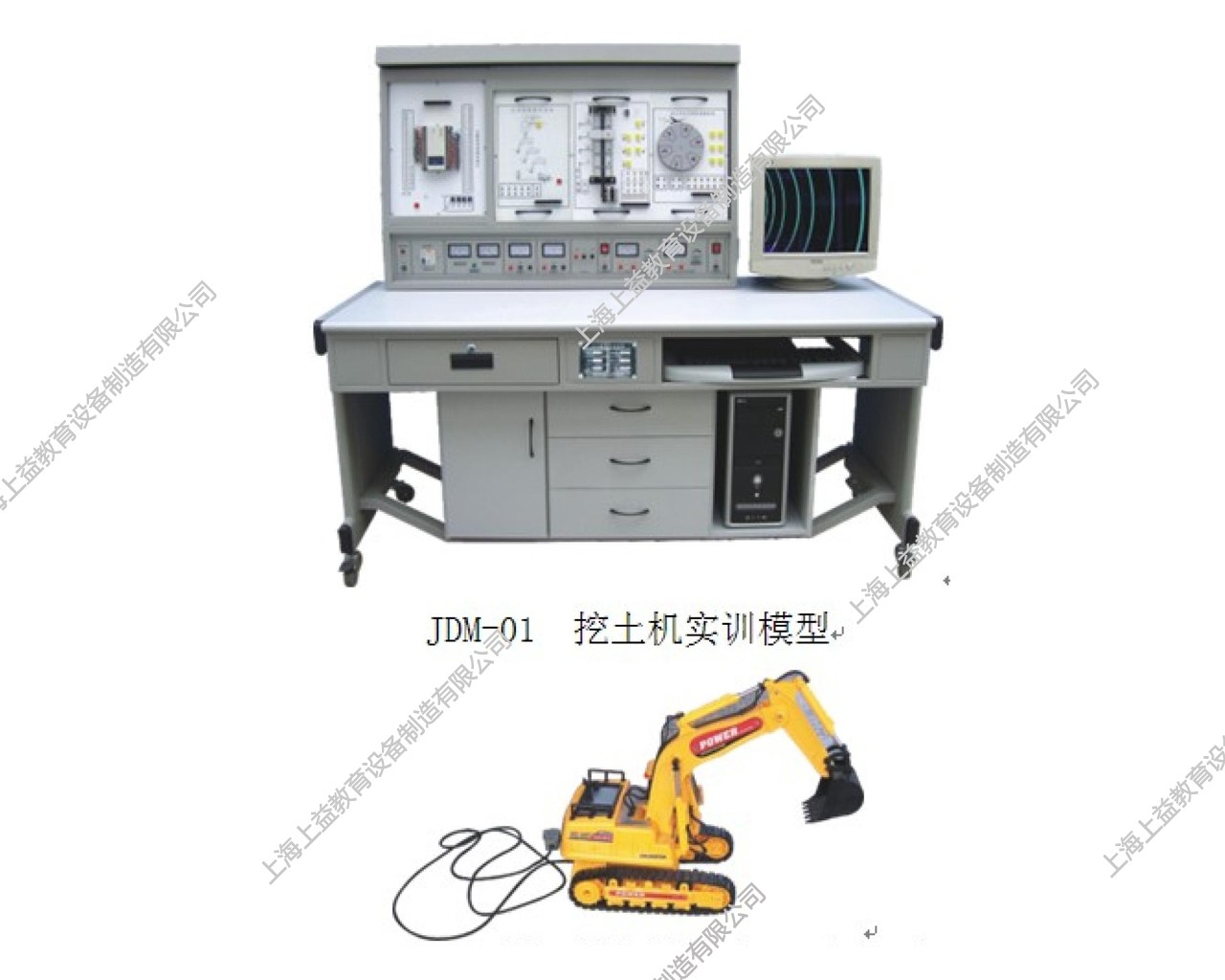 SYPLC-102EPLC可編程控制器、變頻調速綜合實驗裝置（網(wǎng)絡型）