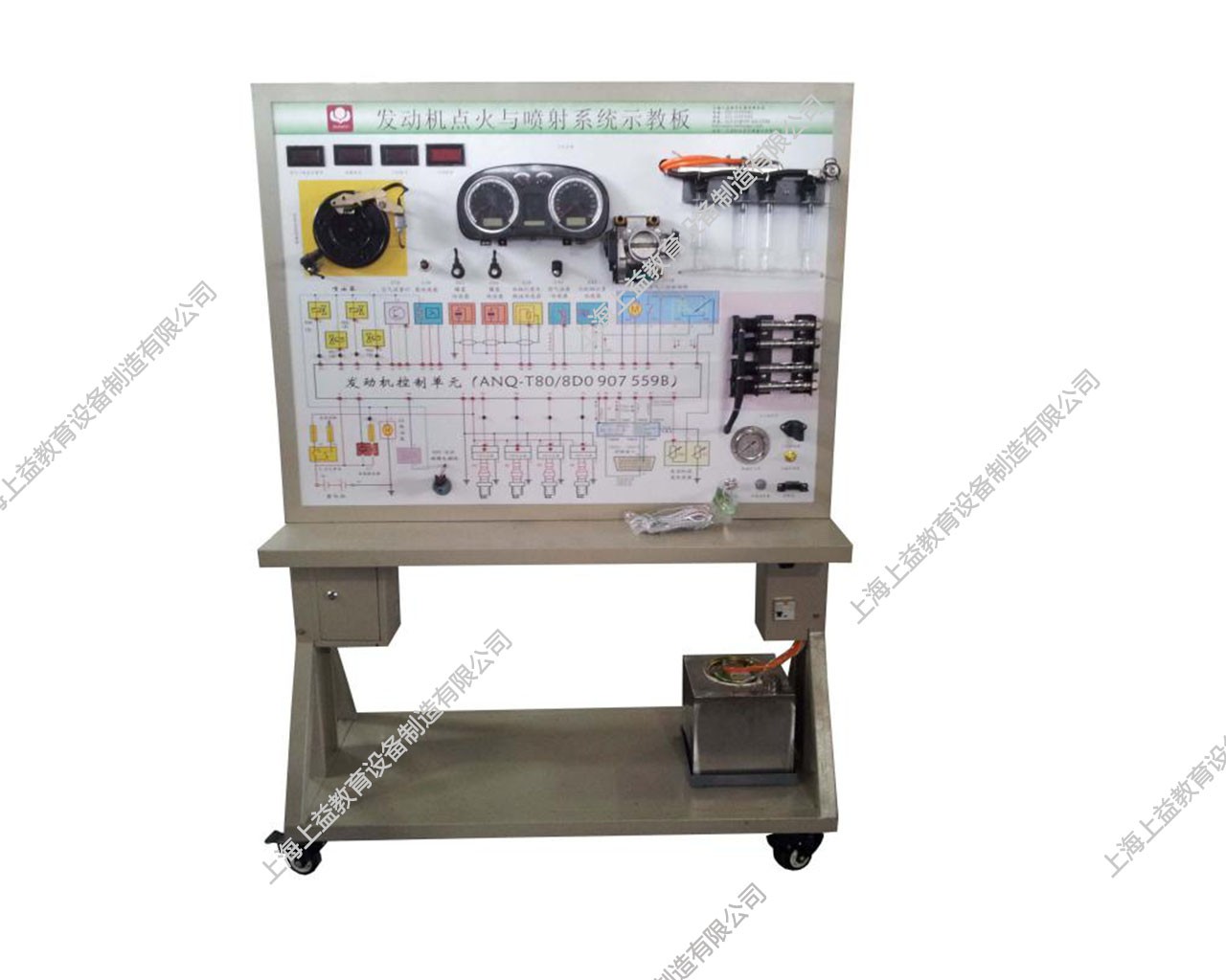 發(fā)動機點火與噴射系統(tǒng)示教板(大眾B5)