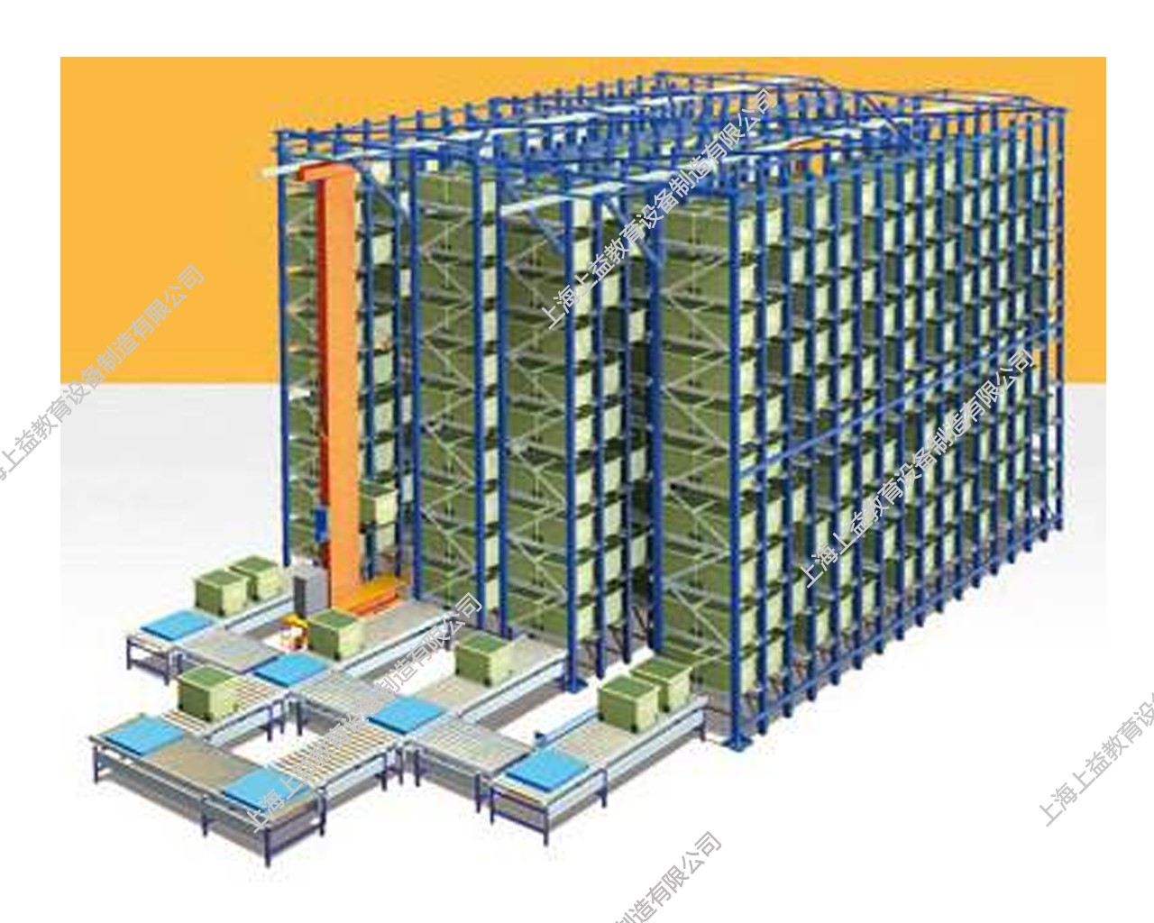 SYXDWL-01B自動(dòng)化立體倉(cāng)庫實(shí)訓(xùn)系統(tǒng)