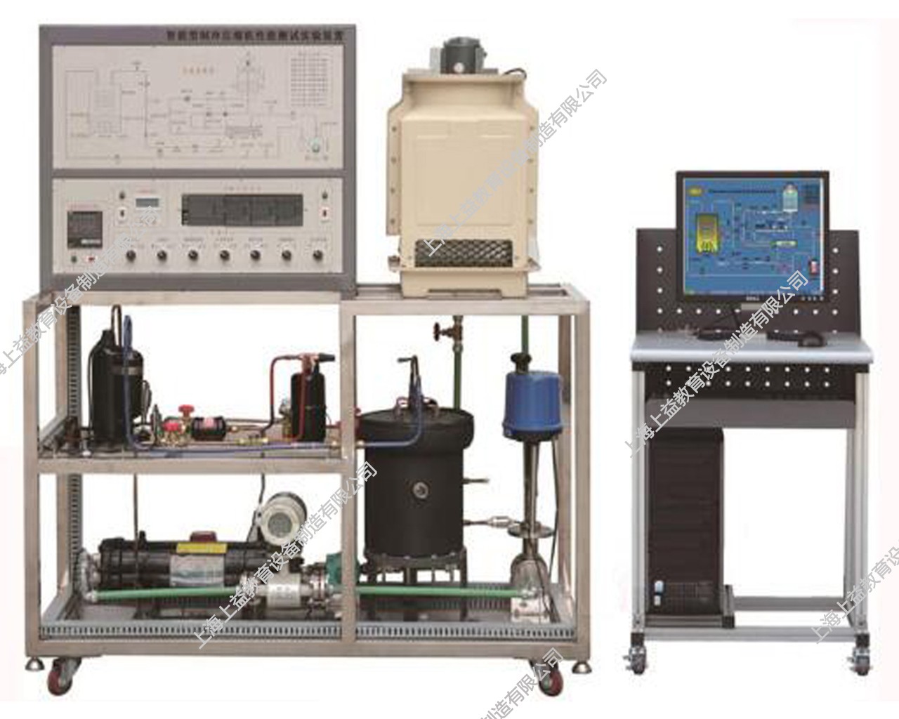 SYJYD-02F 智能制冷壓縮機(jī)性能測試實(shí)訓(xùn)裝置