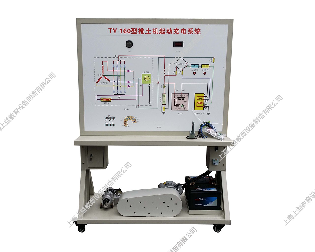 TY160型推土機啟動與充電系統(tǒng)實訓臺