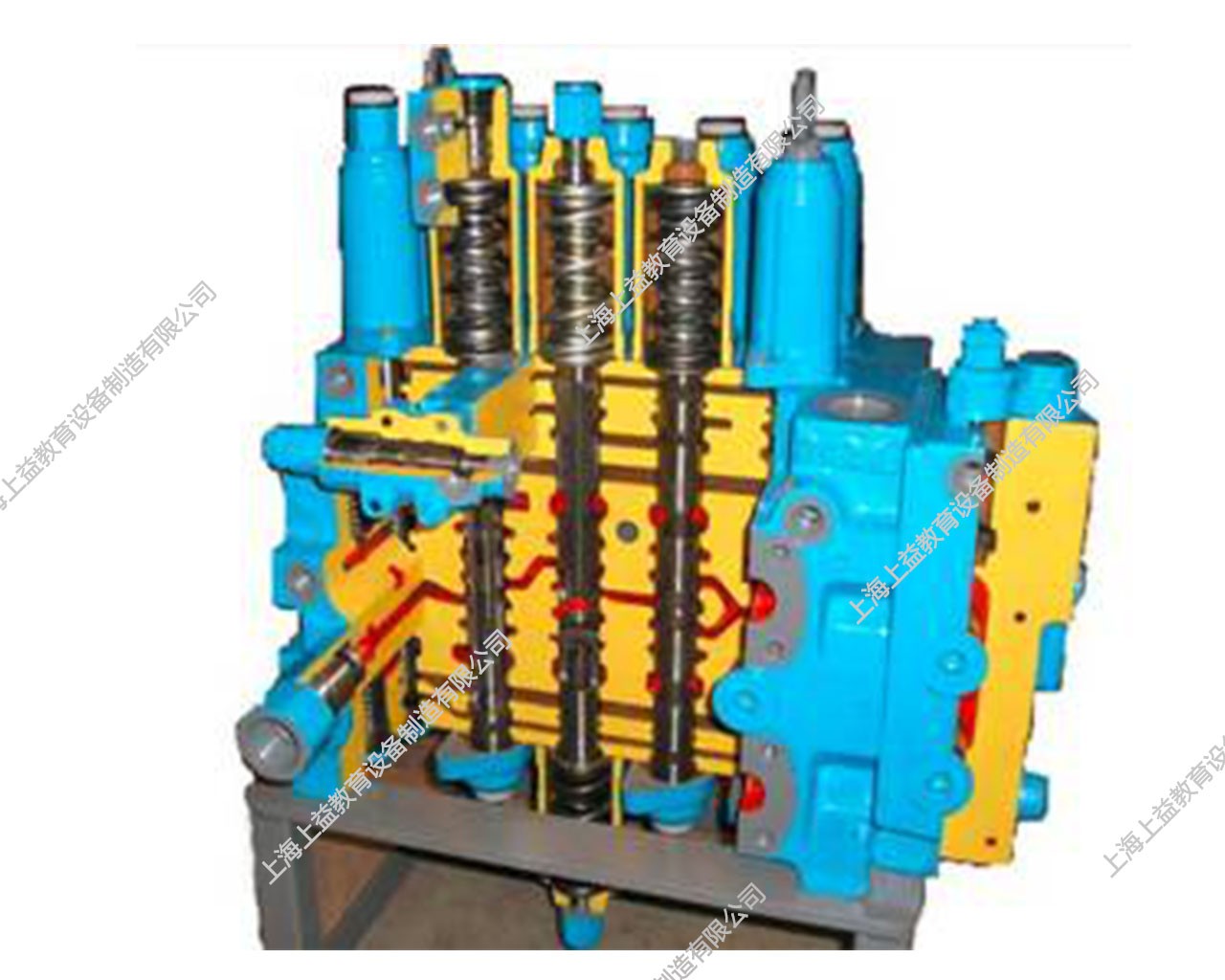 挖掘機(jī)主控閥解剖模型